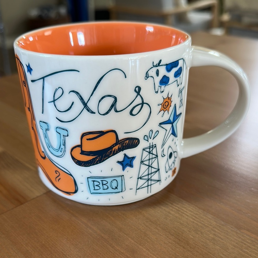 Texas Been There Series Starbucks Mug Full Size